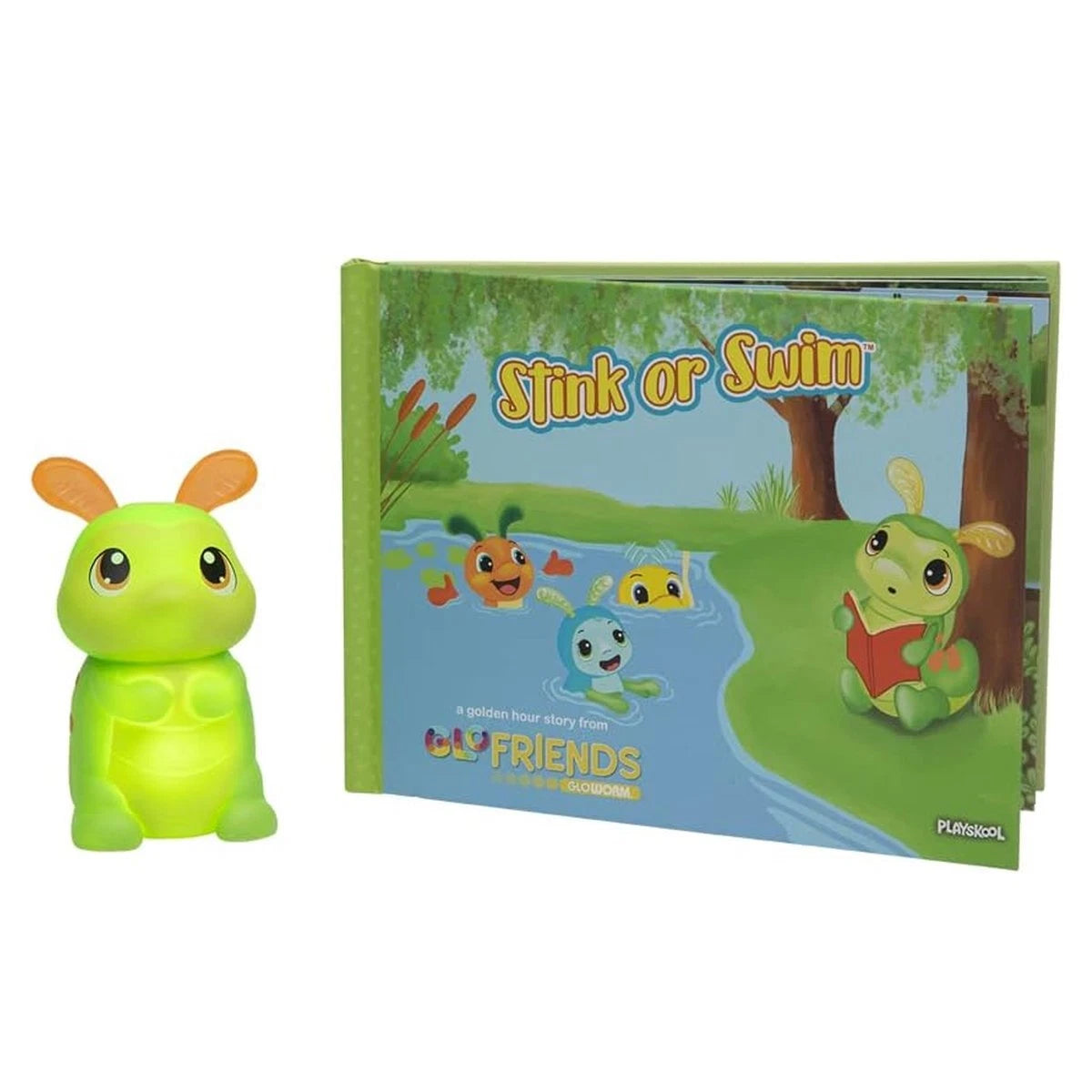 Playskool Glow Bookworm Interactive Story Book Toy – Light-Up Reading Companion for Toddlers Ages 2+