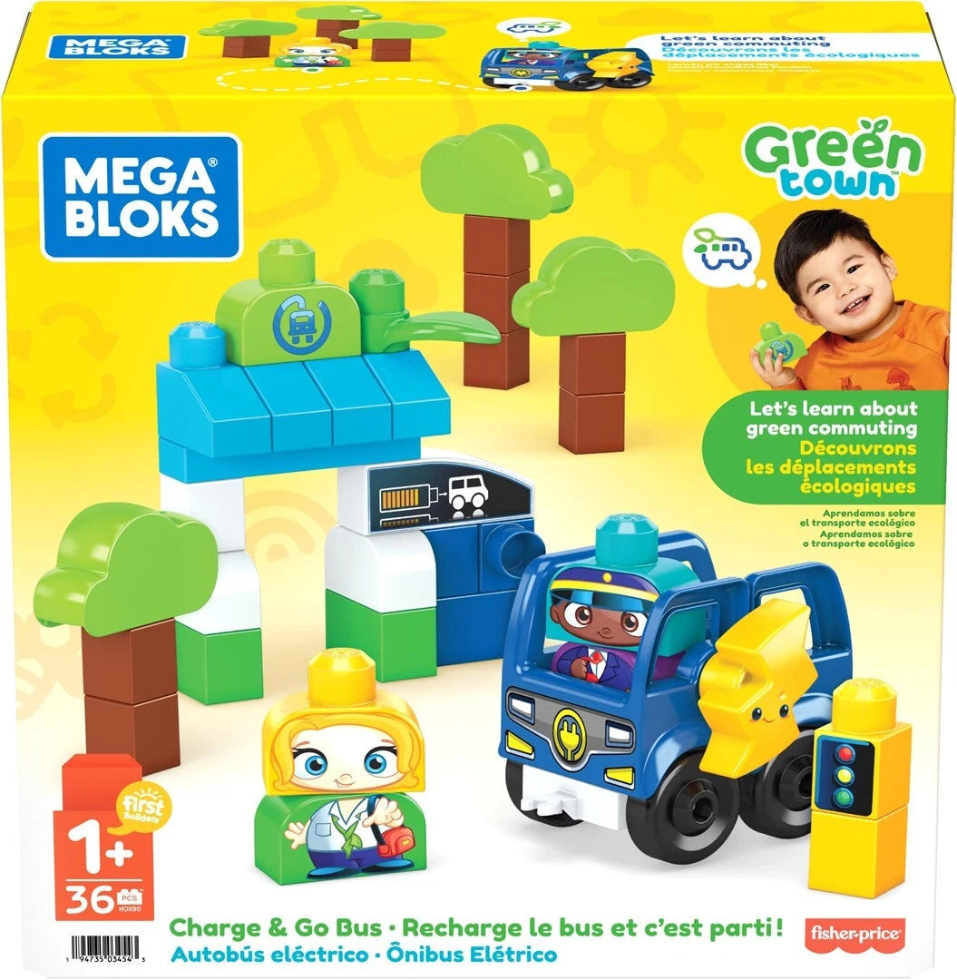 Mega Bloks Green Town Building Set (36 Pieces)