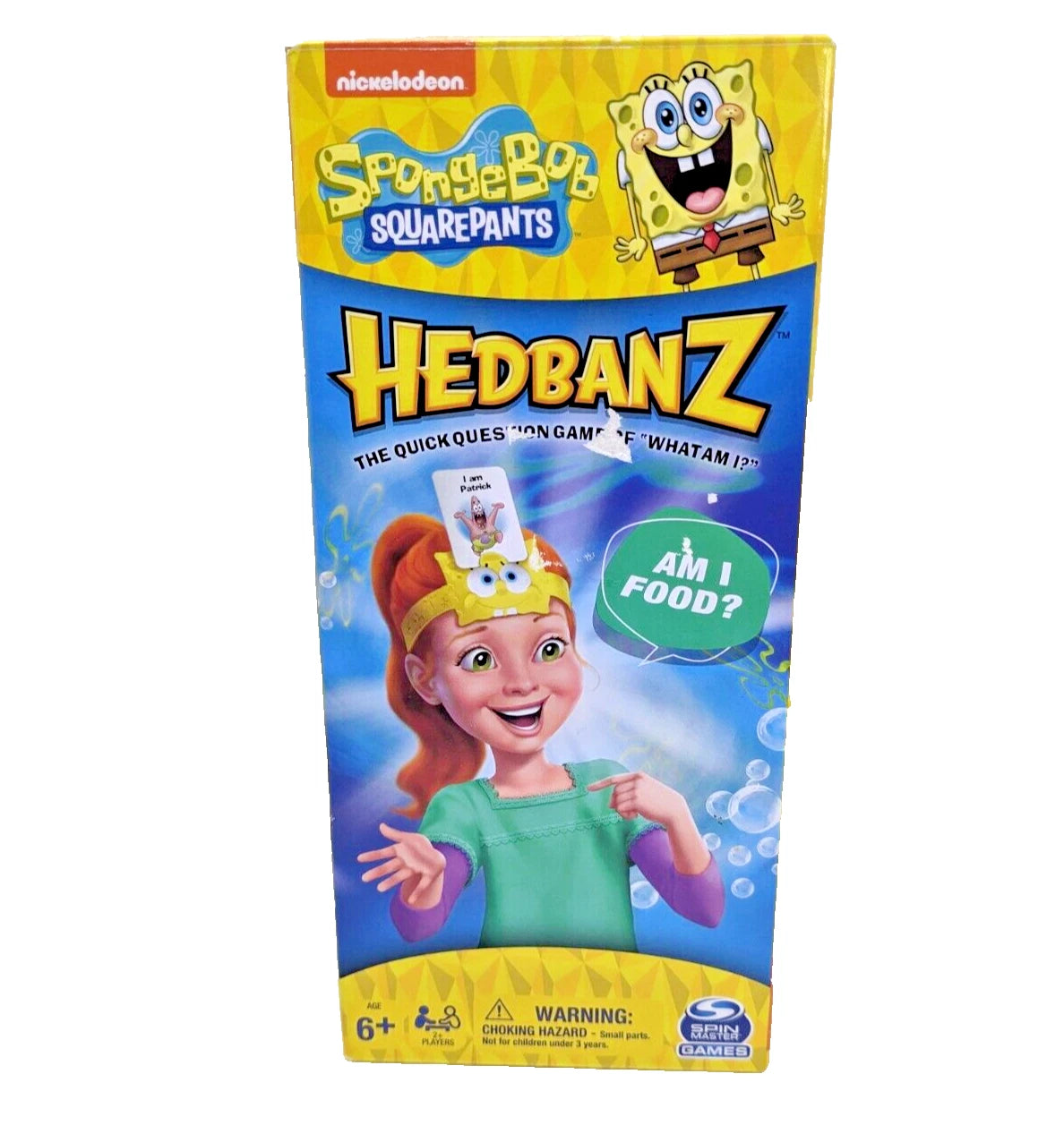 Hedbanz SpongeBob SquarePants Edition Guessing Game – Spin Master Games