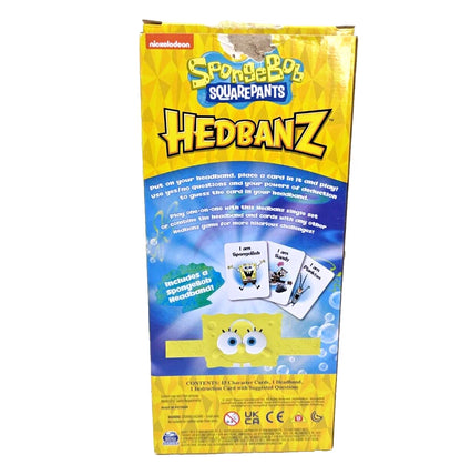 Hedbanz SpongeBob SquarePants Edition Guessing Game – Spin Master Games