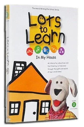 Lots To Learn Preschool Videos: In My House – Educational Learning DVD for Ages 2–5