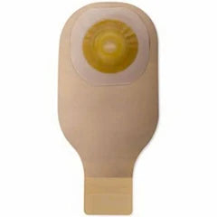 Ostomy Pouch Premier One-Piece System 12 Inch Length Drainable Convex, Trim to Fit Beige