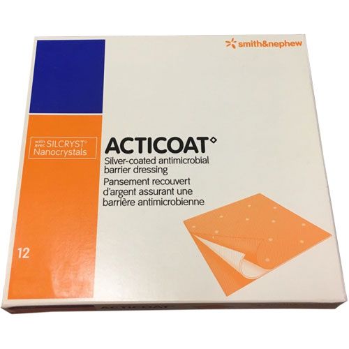 Acticoat Silver-Coated Antimicrobial Barrier Dressings