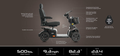 PX4 Outdoor Mobility Scooter – NFC Ignition, Smooth Ride, Powerful Performance for Enhanced Adventures