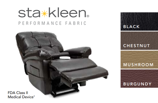 Sta-kleen Fabrics for Pride Mobility Lift Recliners