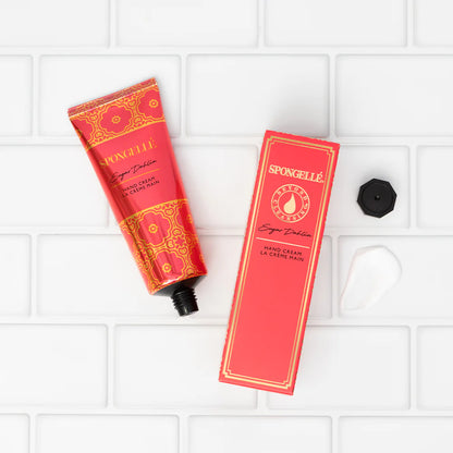 Spongelle Sugar Dahlia Hand Cream - Hydrating Formula with Signature Scents (Best for Soft Hands)