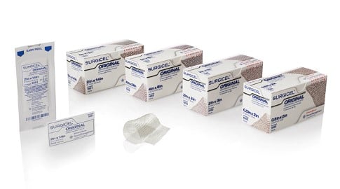 SURGICEL Original Absorbable Hemostatic Dressing 2 x 3 Inch Sterile – 12 Count