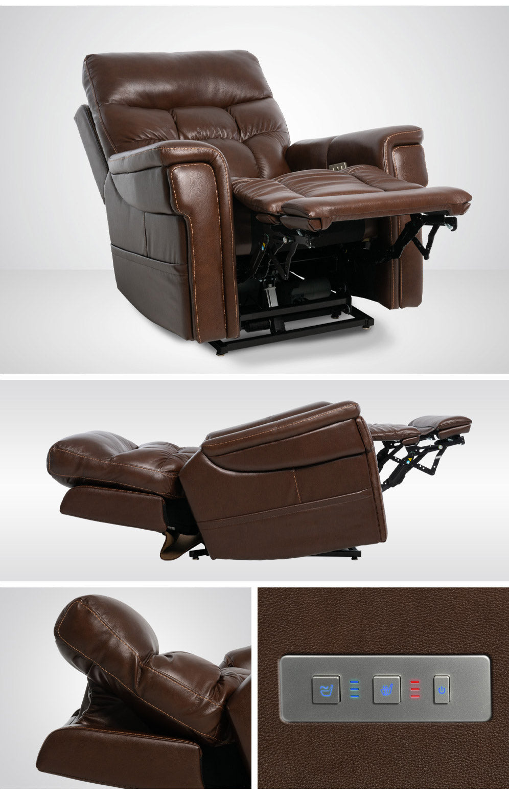 Sorrento Leather (VivaLift! Ultra PLR-4955 Model Only) for Pride Mobility VivaLift Lift Recliners