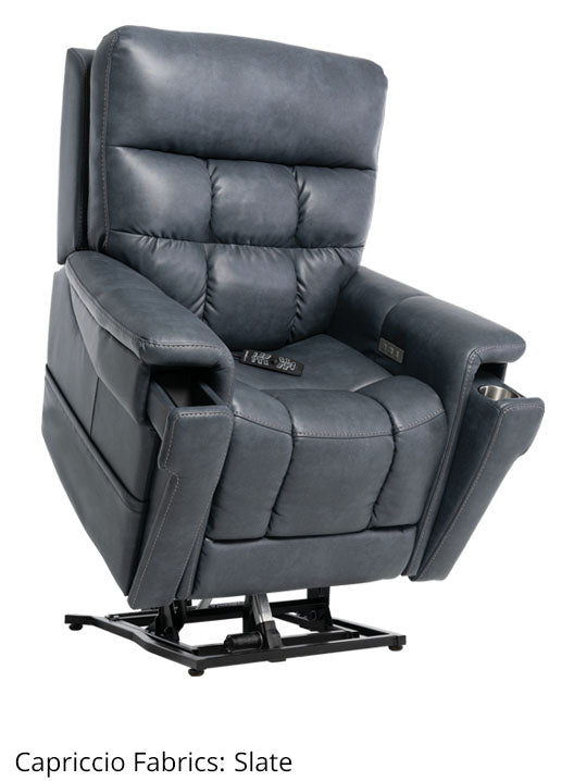 Pride Mobility VivaLift Ultra Electric Power Lift Recliner Chair Large, 4-Position, USB Remote, Power Assist Lift Sofa