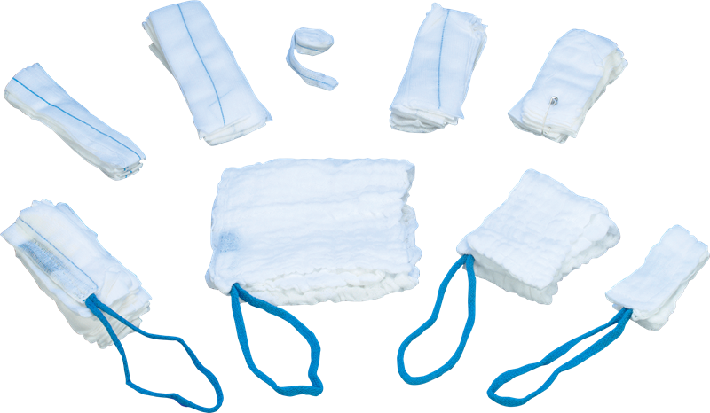 DeRoyal Sterile Vaginal Packing 2 Inch x 2.1 Yard Non-Impregnated Cotton Gauze