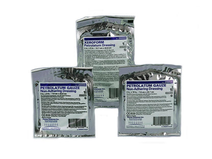 Petrolatum Impregnated Dressing Strip 3 x 18 Inch Sterile Gauze Dressing