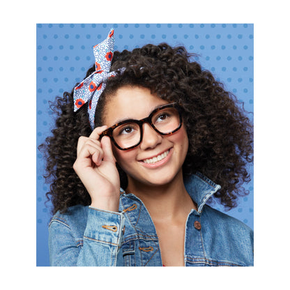 Klutz Kids Make & Style Headbands Craft Kit – 67-Piece DIY Hair Accessories for Kids