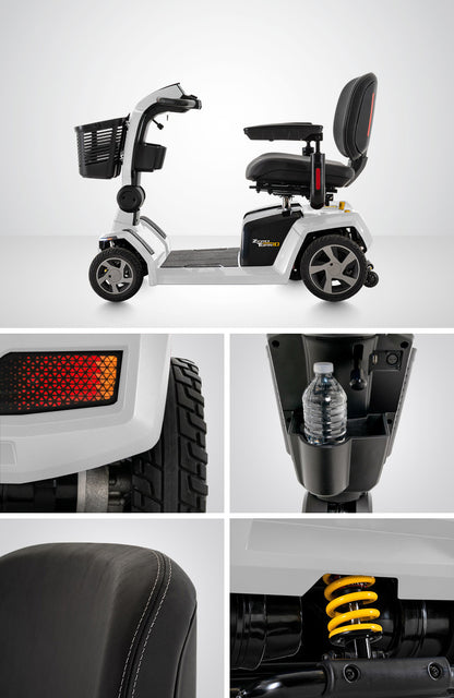 Zero Turn 10 4-Wheel Scooter – Dual Motors, Two-Wheel Drive, EZ Turn Technology for Seamless Mobility