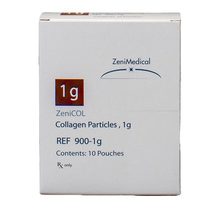 ZeniCOL Collagen Particles 1 Gram – Sterile Bovine Wound Dressing