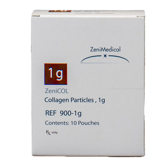 ZeniCOL Collagen Particles 1 Gram – Sterile Bovine Wound Dressing