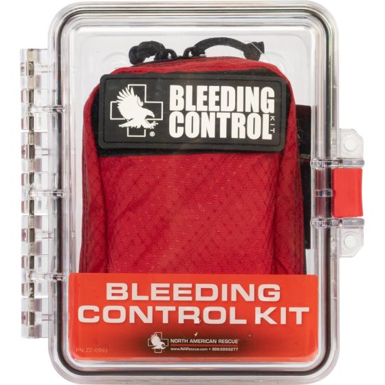 North American Rescue Basic Bleeding Control Kit – Public Access Emergency Bleeding Station