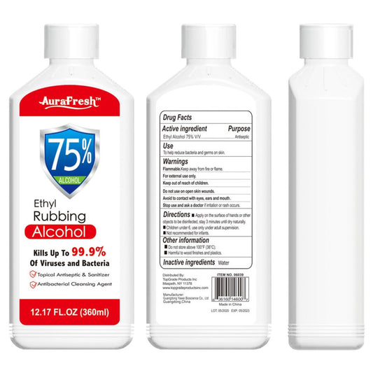 Advanced Disinfectant Solution 75% Ethyl Alcohol, 12.17 fl oz (360ml)