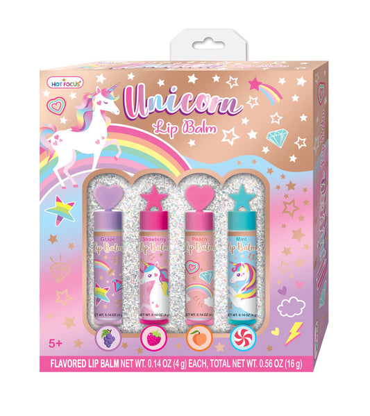 Unicorn Lip Balm Set for Kids Enchanting Beauty for Little Princesses