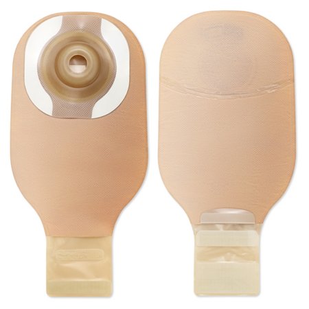 Ostomy Pouch Premier One-Piece System 12 Inch Length Soft Convex, Pre-Cut 1-1/8 Inch Stoma Drainable