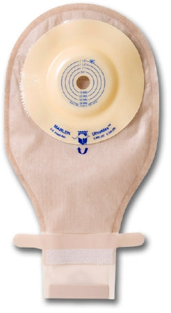 Ostomy Pouch MiniMax One-Piece System 7-1/2 Inch Length Convex Light, Trim to Fit Drainable