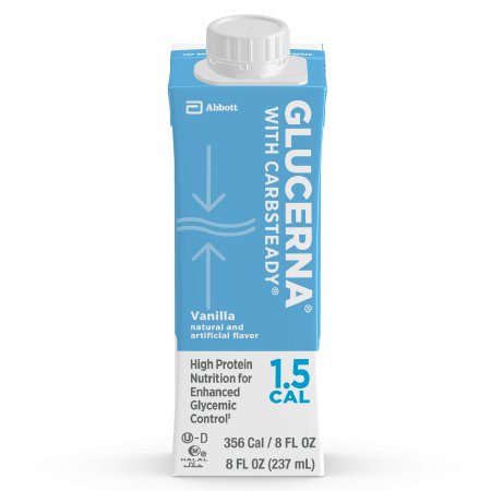Glucerna® 1.5 Cal Vanilla Flavor Ready to Use 8 oz. Carton (24/CS)