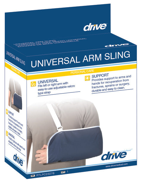 Universal Arm Sling for Muscle Exercise - Adjustable Resistance, Foldable Design, Retail Packaged