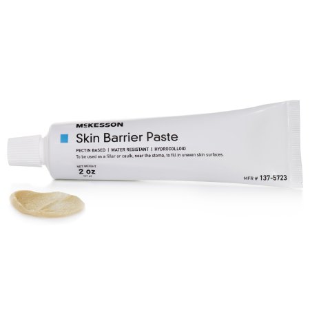 Ostomy Barrier Paste McKesson 2 oz. Tube, Pectin-Based, Protective Skin Barrier