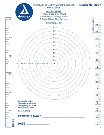 Measuring Guide DynaRule 15 Inch Length Plastic