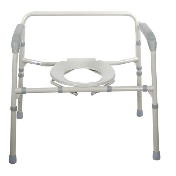 Bariatric Commode 650lbs Cap Robust and Portable Support for Enhanced Comfort