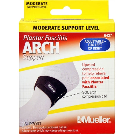 Mueller Arch Support One Size Fits Most | Adjustable Compression for Plantar Fascia Relief
