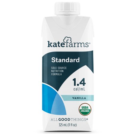 Kate Farms® Standard 1.4 Vanilla Flavor Ready to Use 11 oz. Carton