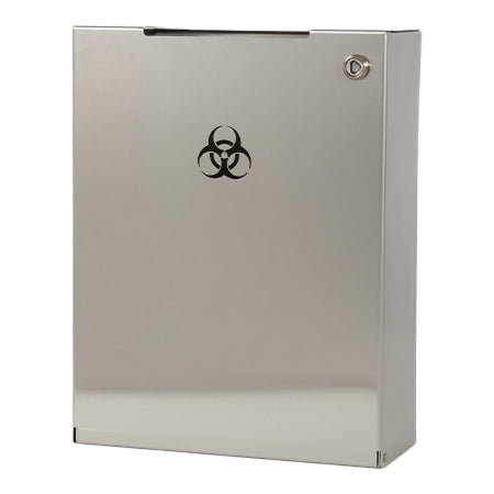 Sharps Container Cabinet / Wall Enclosure Conseal Stainless Steel Wall Mount