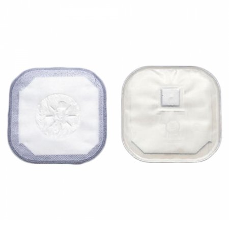 Stoma Cap Hollister 2 Inch, 11 cm Stoma, Transparent, Porous Cloth, Pre Sized