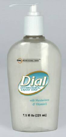 Dial Antimicrobial Liquid Soap with Moisturizers 7.5 oz Pump Bottle