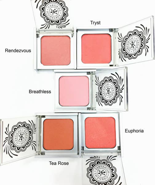 Radiant Glow: Complexion Perfecting Maracuja Mineral Blush High-Pigmented, Vegan, Gluten-Free, and Cruelty-Free