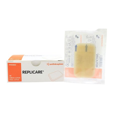 Hydrocolloid Dressing Replicare 1-1/2 X 2-1/2 Inch Rectangle