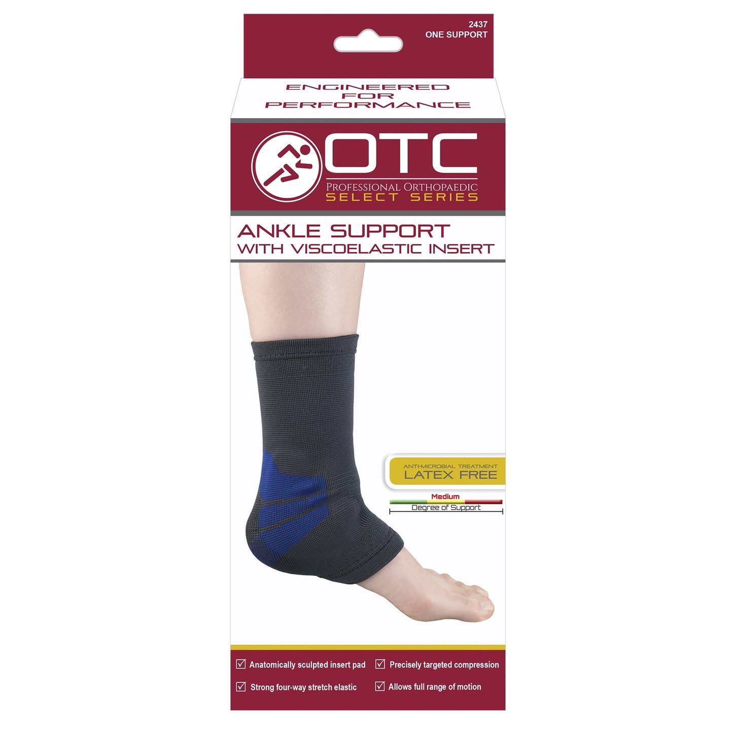 Advanced Ankle Support and Compression Gel Insert for Unparalleled Comfort and Stability