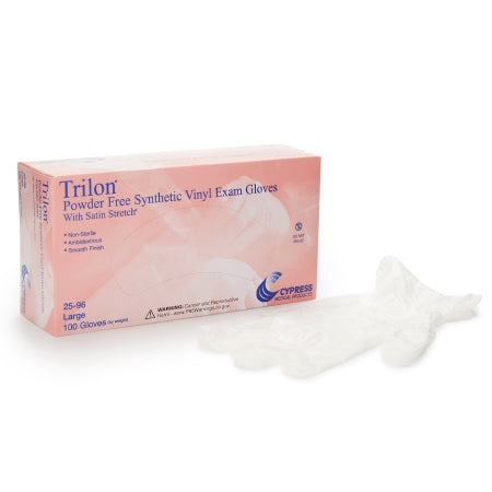 Trilon Vinyl Powder-Free Exam Gloves