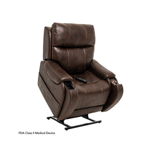 VivaLift!® Atlas Plus PLR2985M Power Lift Recliners, Walnut