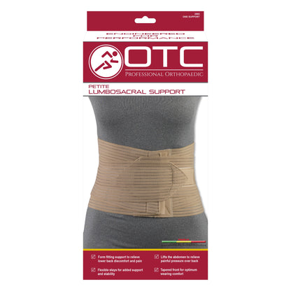 Petite Lumbar Support Belt Tailored Relief for Universal Fit