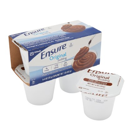 EnsurePudding 4 oz. Cup Ready to Use Oral Supplement (4/PK 12PK/CS) Nutritious and Delicious Pudding