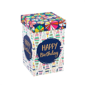 Birthday Confetti Bliss 17oz Ceramic Travel Cup with Gift Box