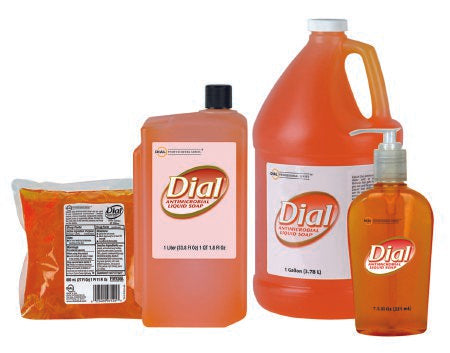 Dial Gold Antimicrobial Liquid Soap 7.5 oz Pump Bottle Scented