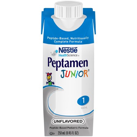 Peptamen Junior Unflavored 8.45 oz. Carton Ready to Use Formula for Ages 1-13 Years