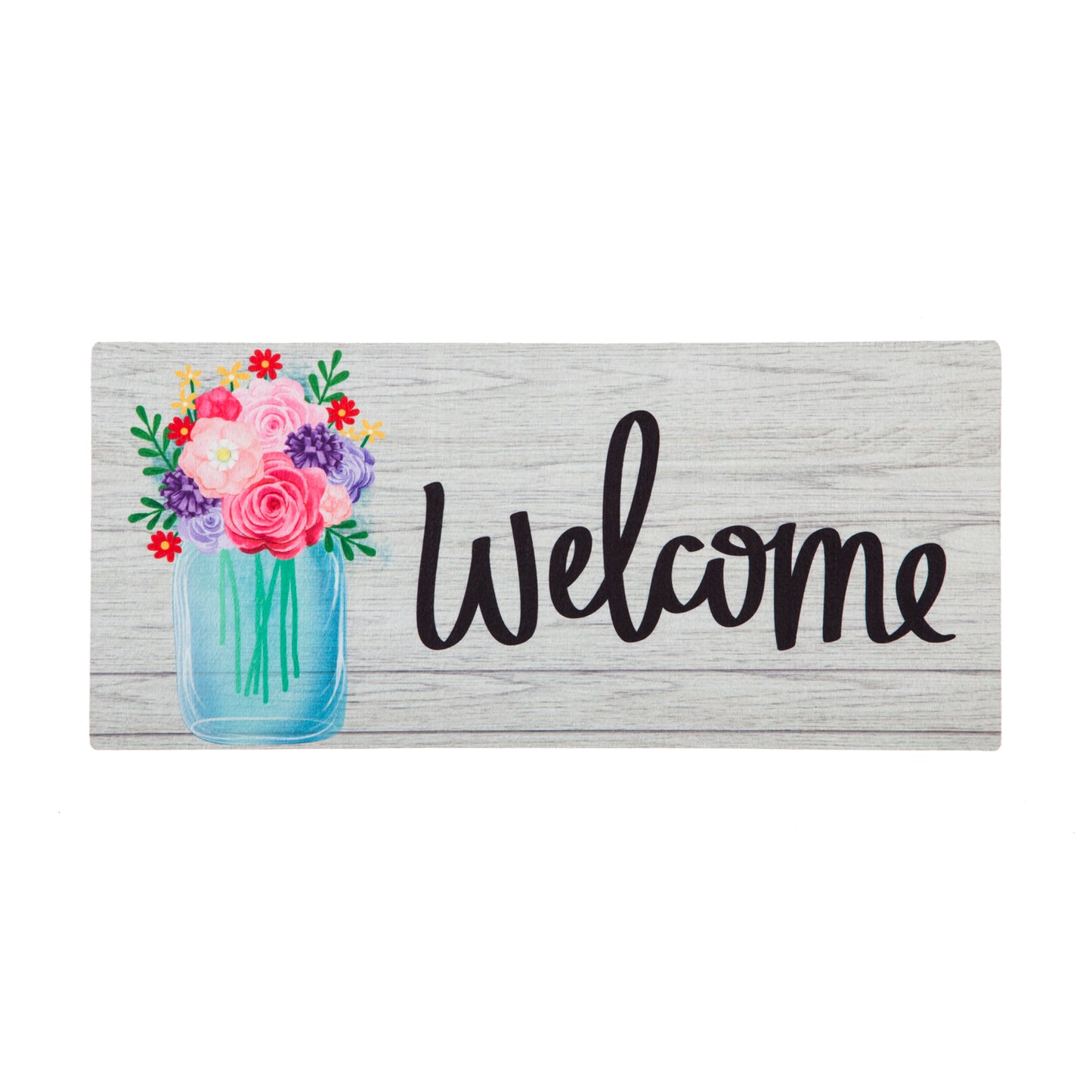 Sassafras Switch Mats Mason Jar Rustic Charm for Your Welcome