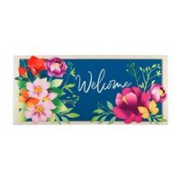 Sassafras Switch Mat Summer Floral: Blossoming Elegance for Your Entryway