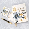 Faith And Inspiration Boxed Pens Elegant Black Ink Pens with Gold Foil Accents