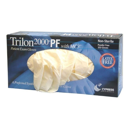 Trilon 2000 PF with MC3 Vinyl Exam Gloves