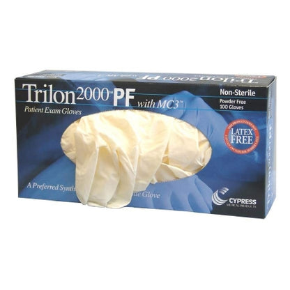 Trilon 2000 PF with MC3 Vinyl Exam Gloves