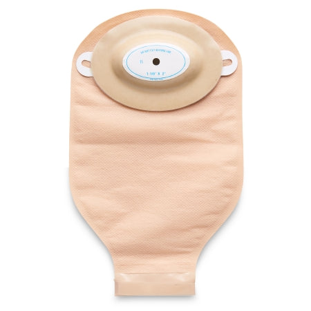 Ostomy Pouch Nu-Flex Nu-Comfort Two-Piece System Oval B, Convex, Trim to Fit Drainable